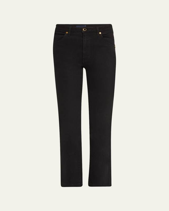 Vivian Straight-Leg Ankle Jeans